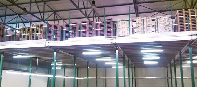 soppalco per capannone