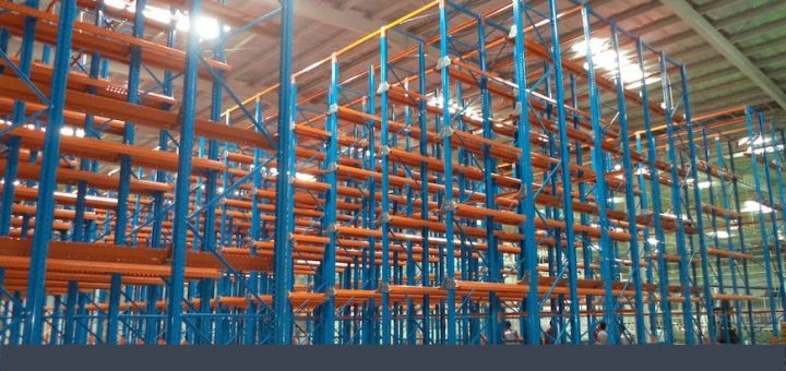 scaffalature industriali metalliche