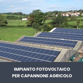 fotovoltaico aziende agricole