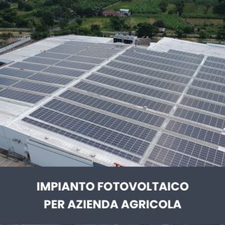 fotovoltaico per imprese agricole