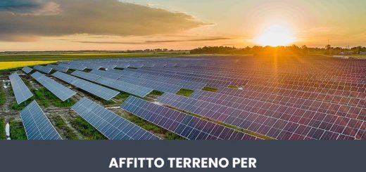 affittare terreno agricolo per fotovoltaico