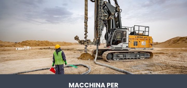 perforatrice micropali